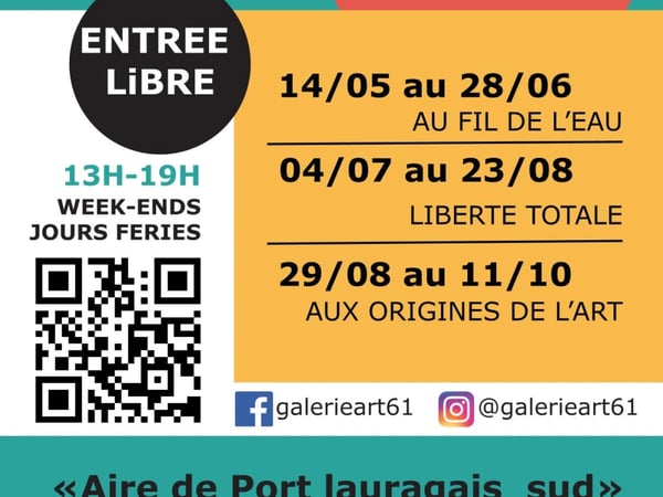 Exposition "Aux origines de l'art" à la Galerie Art61