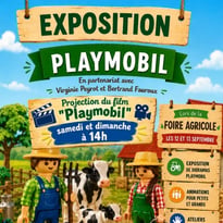 Exposition et animations "Playmobil"