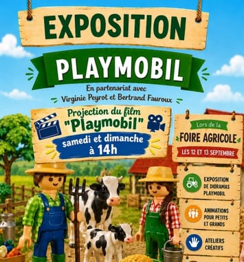 Exposition et animations "Playmobil"