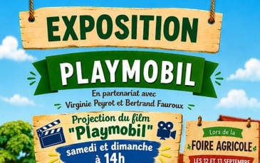 Exposition et animations "Playmobil"