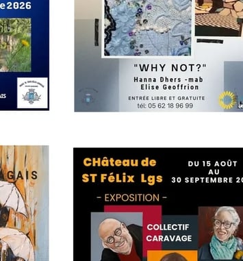 Expositions au Château de Saint-Félix
