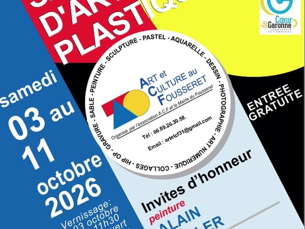 43e Salon d'arts plastiques du Fousseret