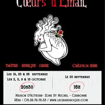 "Cœurs d'émail" : Théâtre danse musique