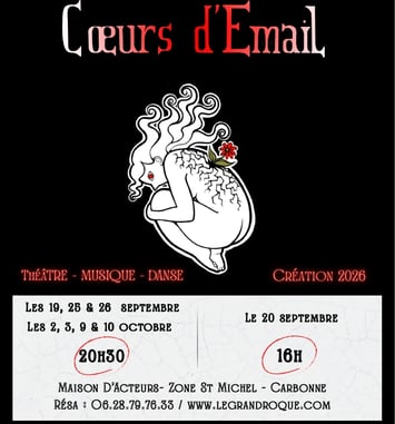 "Cœurs d'émail" : Théâtre danse musique