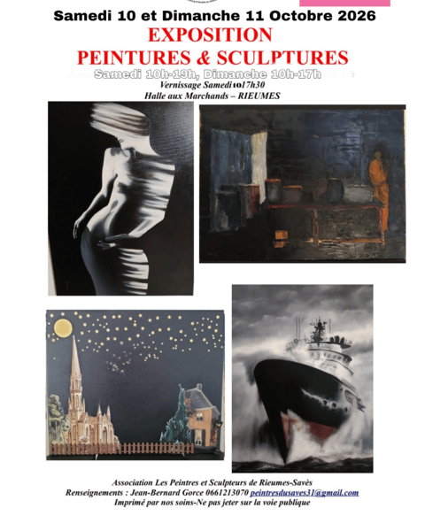 Exposition des « Peintres et Sculpteurs de Rieumes-Savès »