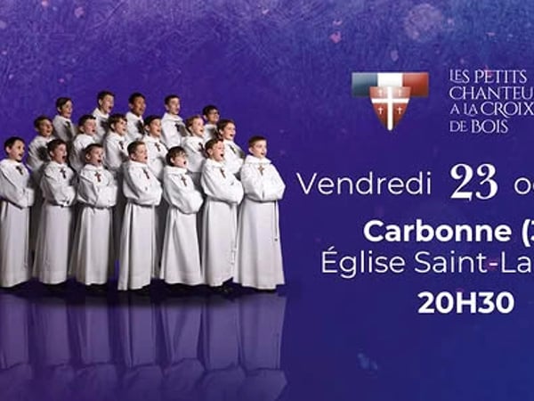 Concert les Petits Chanteurs à la Croix de Bois