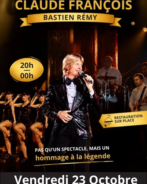 Show Claude François + soirée flashback 80 / 90 / 2000