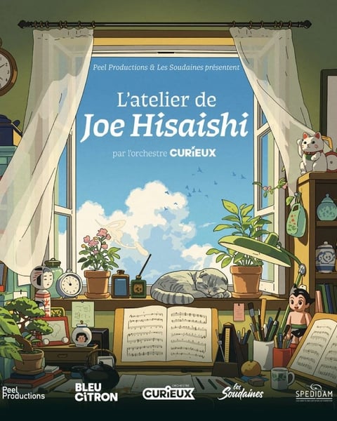Orchestre Curieux présente L'Atelier de Joe Hisaishi
