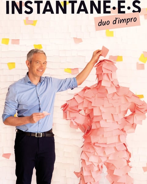 Les Instantané-e-s, duo d'impro