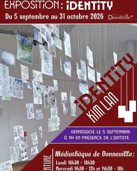 Exposition "Identity" à la médiathèque