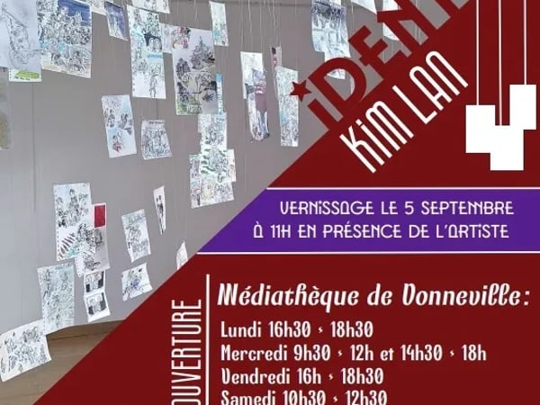 Exposition "Identity" à la médiathèque