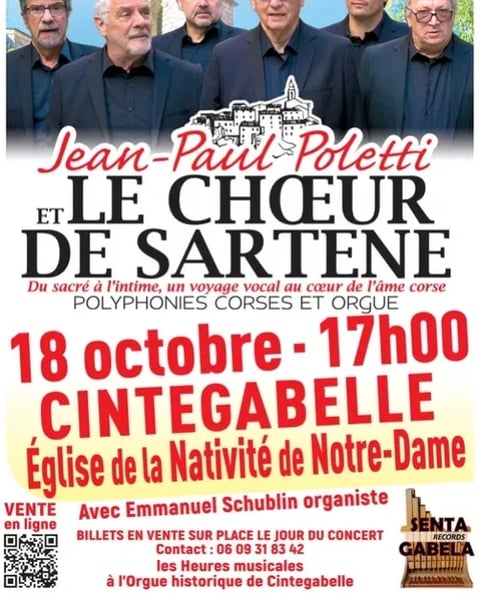 Le Choeur de Sartène et Jean-Paul Poletti