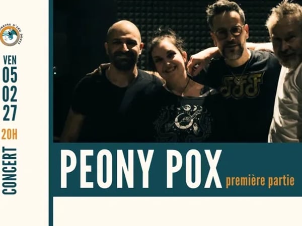 Peony Pox en première partie