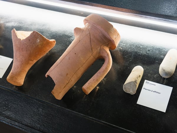 Les vestiges de la villa gallo-romaine