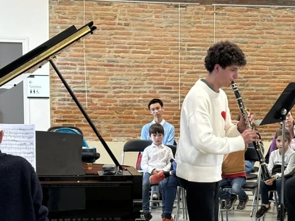 Petit concert au château Catala