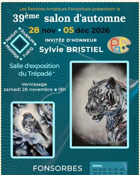 39e exposition d'automne des Peintres Amateurs Fonsorbais