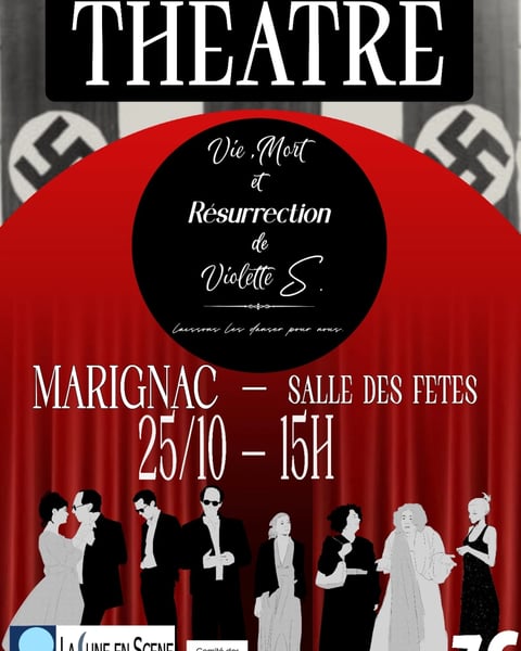 Théâtre "Vie, Mort et Résurrection de Violette S."