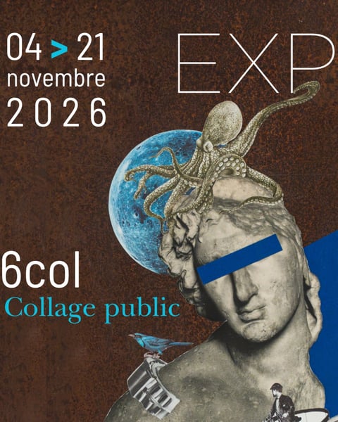 Exposition "Collage Public", 6COL