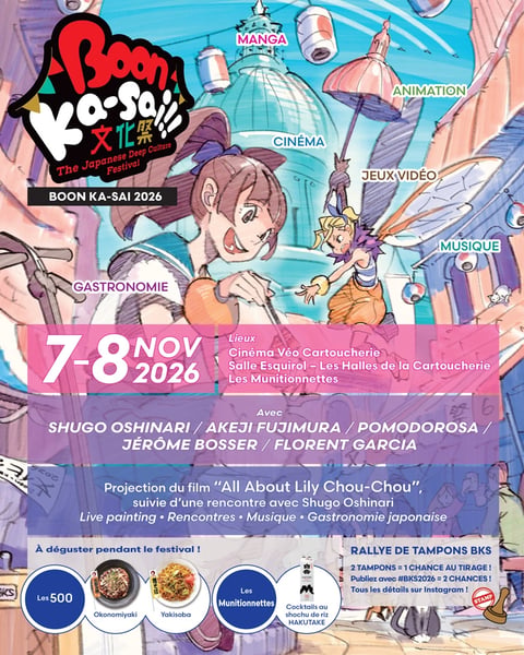Festival BOON KA-SAI 2026 : Quand Toulouse rencontre Kumamoto !