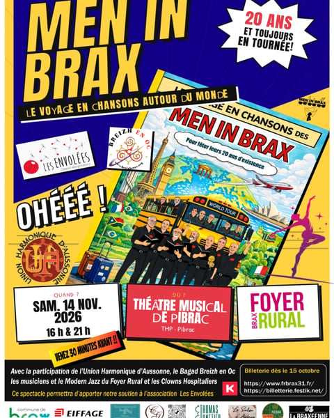 Les Men in Brax fêtent leurs 20 ans