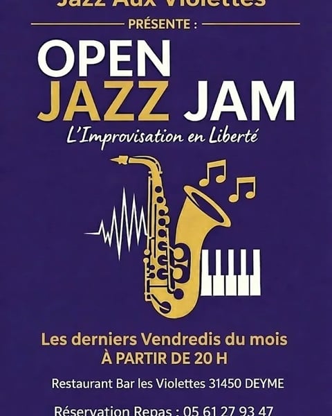 Jazz Aux Violettes avec Air Jazz Quintet