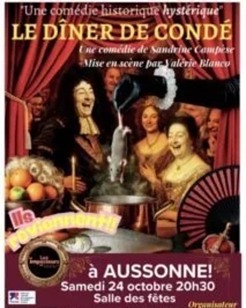 Les Imposteurs, « Le dîner de condé »