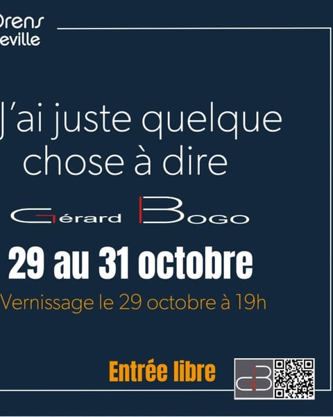 Exposition à la Villa Massot : « J’ai juste quelque chose à dire »