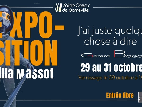 Exposition à la Villa Massot : « J’ai juste quelque chose à dire »