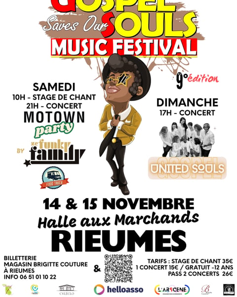9ème édition du Festival Gospel Saves Our Souls