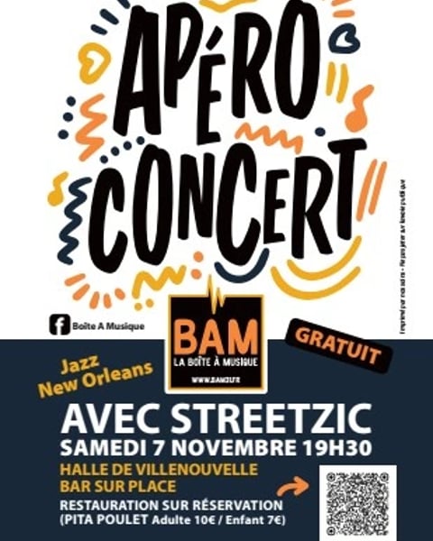 Apéro concert avec Streetzic