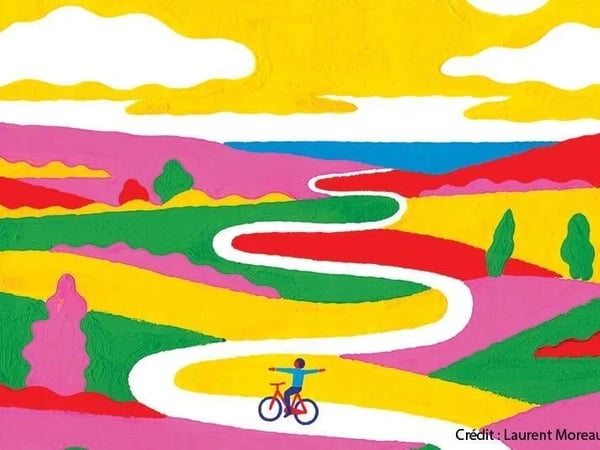L’univers graphique et coloré de Laurent Moreau