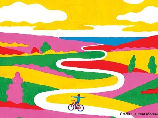 L’univers graphique et coloré de Laurent Moreau